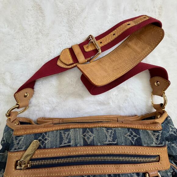 Louis Vuitton Denim Raye Porte Epaule MM shoulder/crossbody bag - Picture 7 of 11